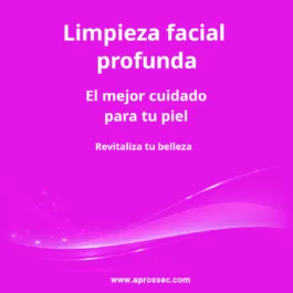 Limpieza facial profunda